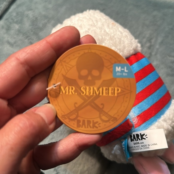 Bark Mr. Shmeep M-L 20+ lbs dog tot New - Picture 6 of 8